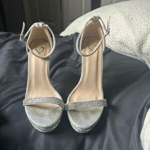 rhinestone heels